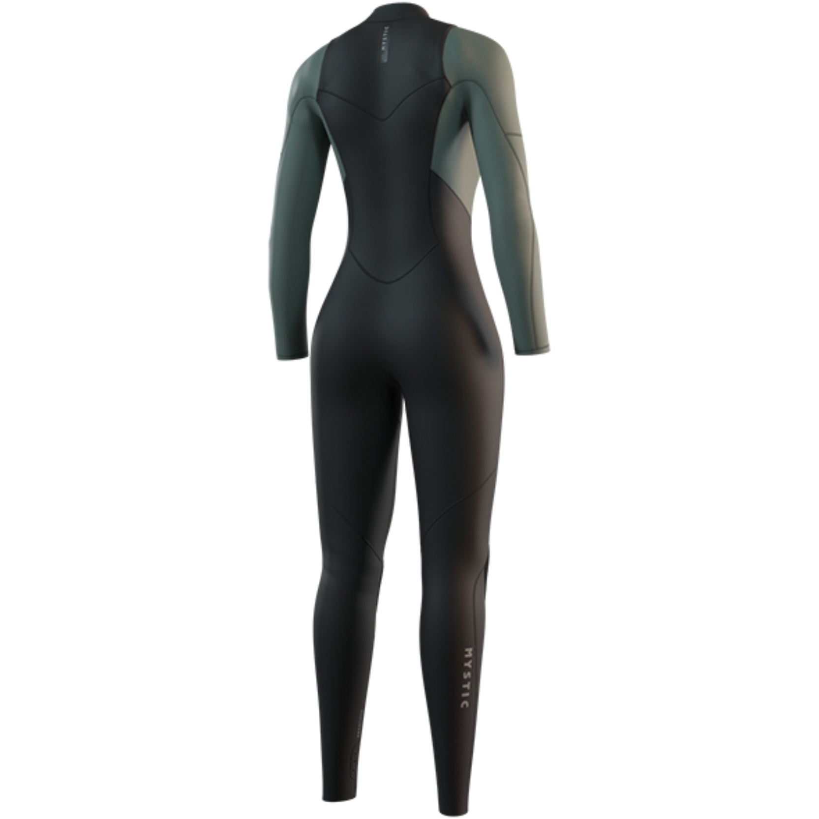 2026 Mystic Da Donna Star 5/3mm Chest Zip Muta 35000.250050 - Dark Olive